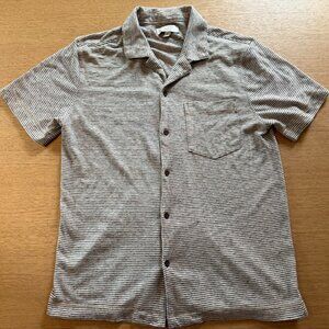 Banana Republic - Linen Blend Button Down Polo shirt